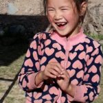 Kirgisisches Mädchen